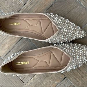 Women’s Rhinestone Ballet Flats